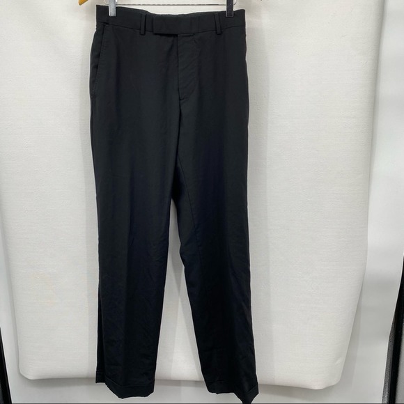 Boss Hugo Boss Women's Black Straight Leg Career Wear Pants - Picture 1 of 9